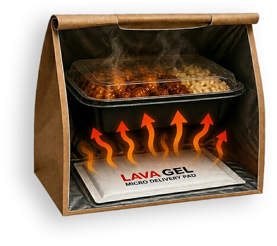 Lava Gel Thermal Delivery Bag
