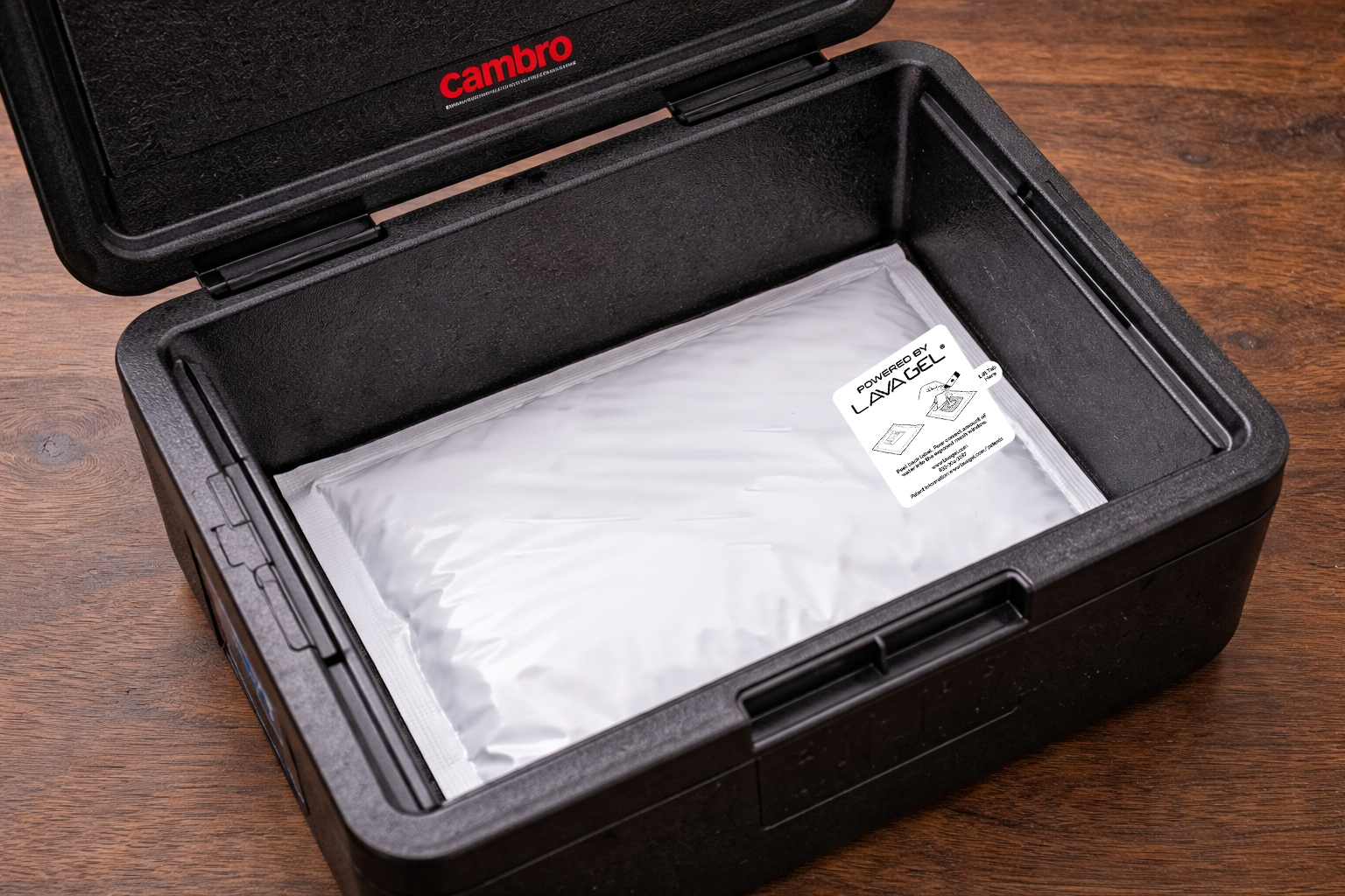 Restaurant delivery pads powered by Lava Gel®